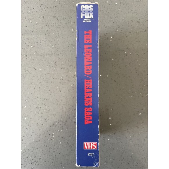 The Leonard/Hearns Saga CBS FOX VHS - Picture 3 of 7